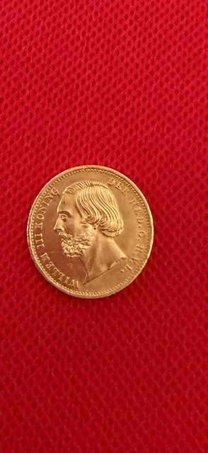 Ολλανδία. Wilhelm II. 10 Gulden 1851 #2.1