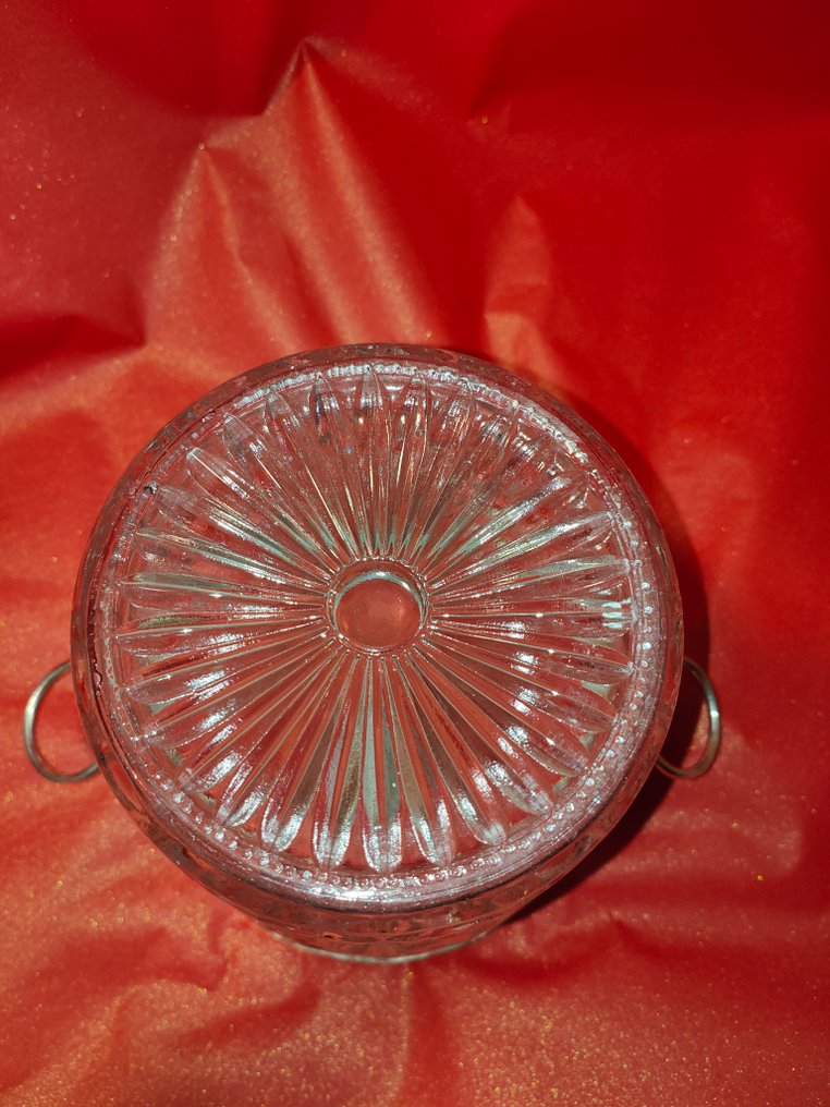 Samppanjan jäähdytin - Hopeoitu, Kristalli #3.2