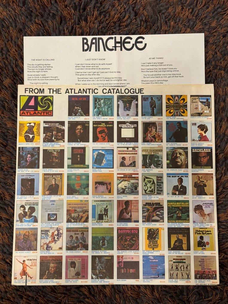 Banchee - Banchee - 1st USA Monarch Pressing - LP - 立體聲, 第1次立體聲按壓 - 1969 #2.1