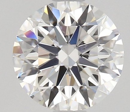 1 pcs 钻石  (天然)  - 1.03 ct - 圆形 - F - VS2 轻微内含二级 - 美国宝石研究院（GIA） #1.0