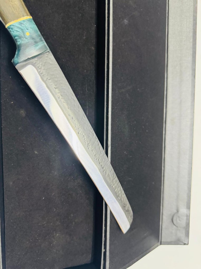 厨刀 -  日式烘焙师刀（058） - 少钢环氧树脂与盒子 - 日本 - 厨房面包师刀 #4.3