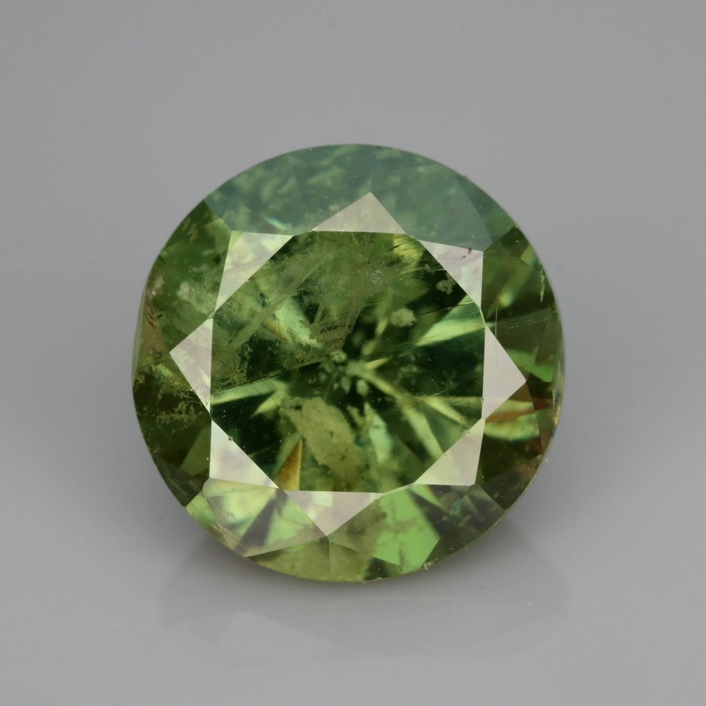 没有保留价 绿色 翠榴石  - 3.23 ct - 国际有色宝石协会（ICA GemLab） - 使用马尾草 #2.1