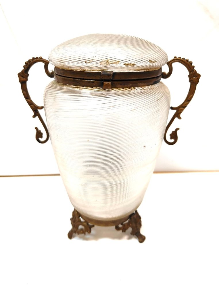 罐 - 玻璃, 黄铜色 #1.0