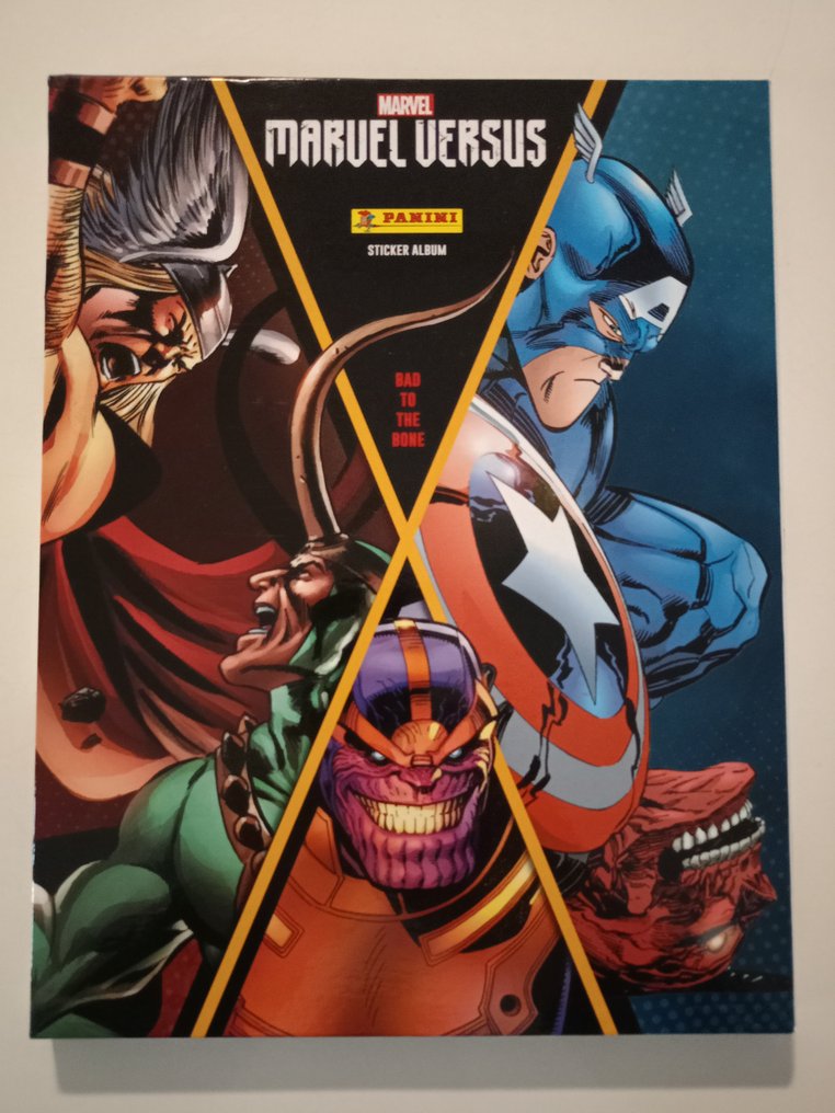 帕尼尼 Marvel Versus 2021 - Album with (50/50) 完整套装 - 优秀（EX） #1.0