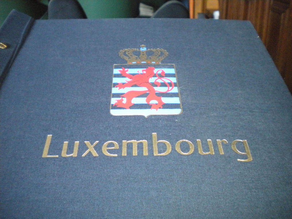 Λουξεμβούργο - Έναρξη συλλογής σε άλμπουμ davo 1865 έως 1992°. #1.0