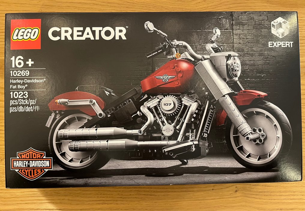 Lego Set - Technic, Creator - Ducati Panigale V4 R; Harley-Davidson Fat Boy #4.3