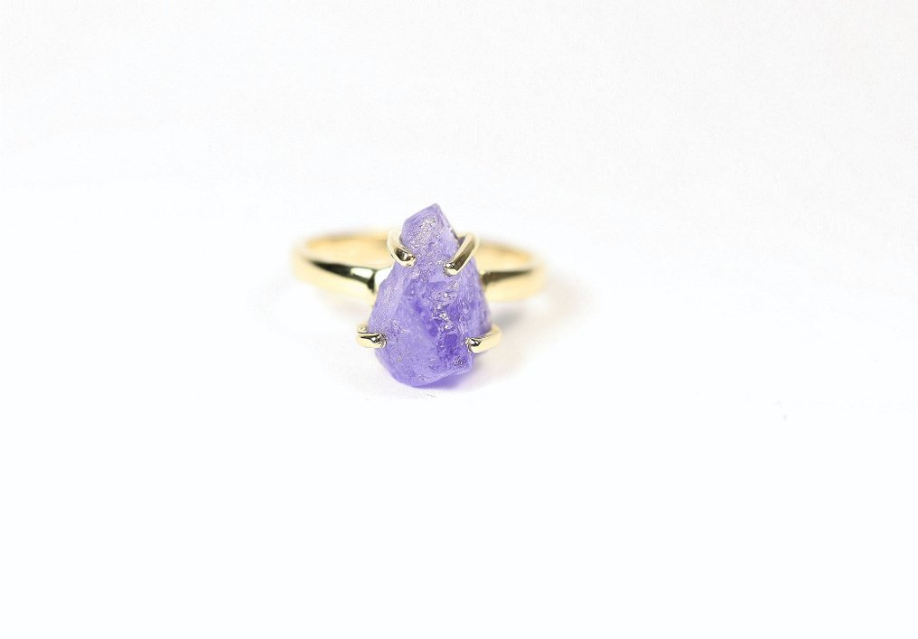 Tanzanite Ring / raw / new- 3.4 g - (1) #1.0