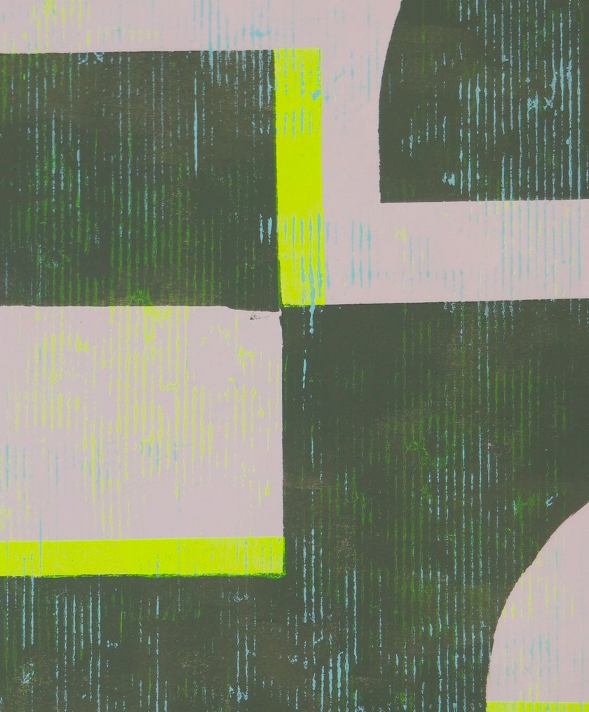 Ronald Hunter - Grid green #4.3