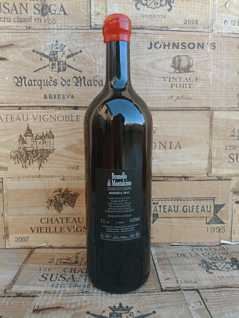 2015 Marchesato degli Aleramici - 蒙達奇諾·布魯奈羅 Riserva - 1 Double magnum(波爾多)/ Jeroboam(勃艮第) 四個標準瓶 (3L) #4.3