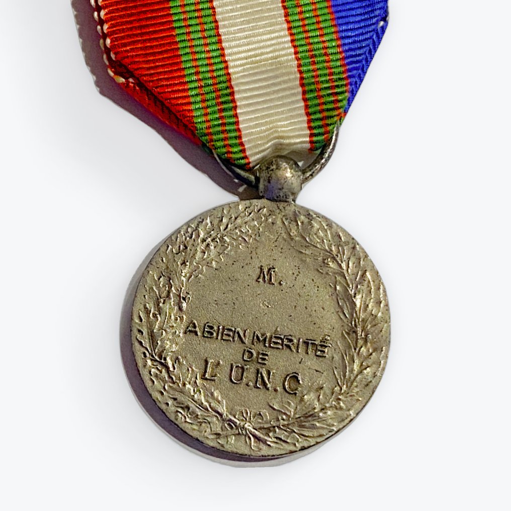 法国 - 军事勋章 - 全国战斗者联盟银质荣誉奖章 #2.1