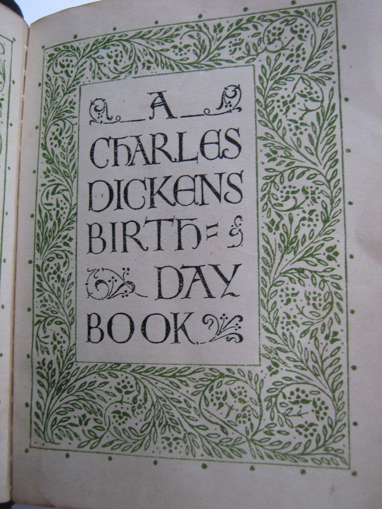 Charles Dickens - A. Dickens Birthday Book - 1914 #1.0