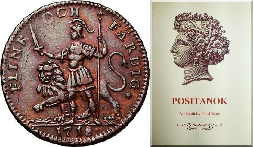 Sverige. Karl XII. 1 Daler Silvermynt 1718 / Agile and Ready  (Ingen reservasjonspris) #3.2