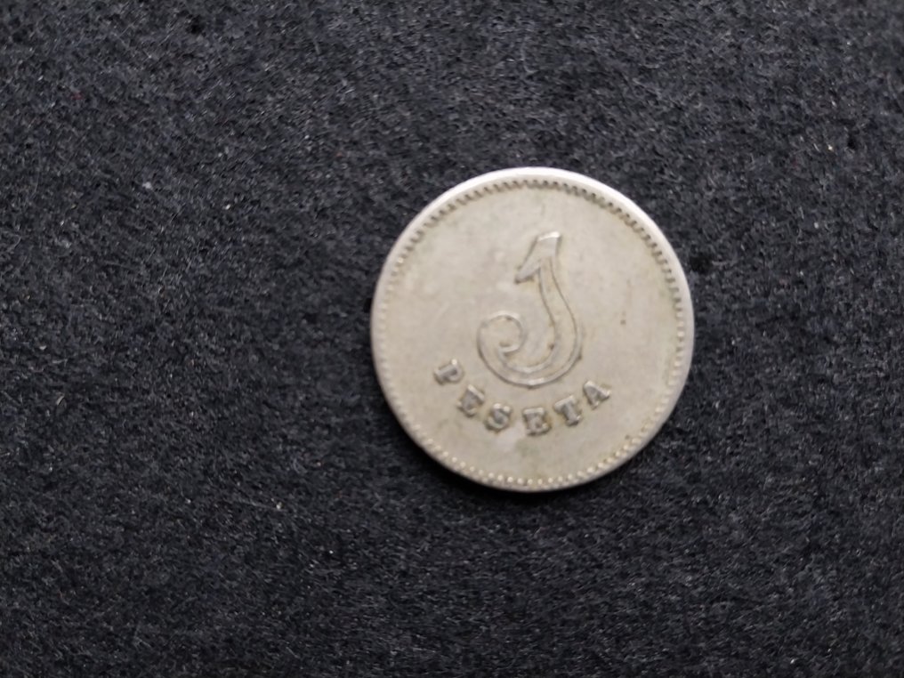 Ισπανία. 1 Peseta - Cooperativa obrera, Mollet  (χωρίς τιμή ασφαλείας) #2.1