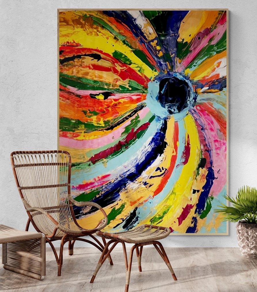 Jane Grieco - Explosión de vida - Tableau, unique, format XXL. #3.2