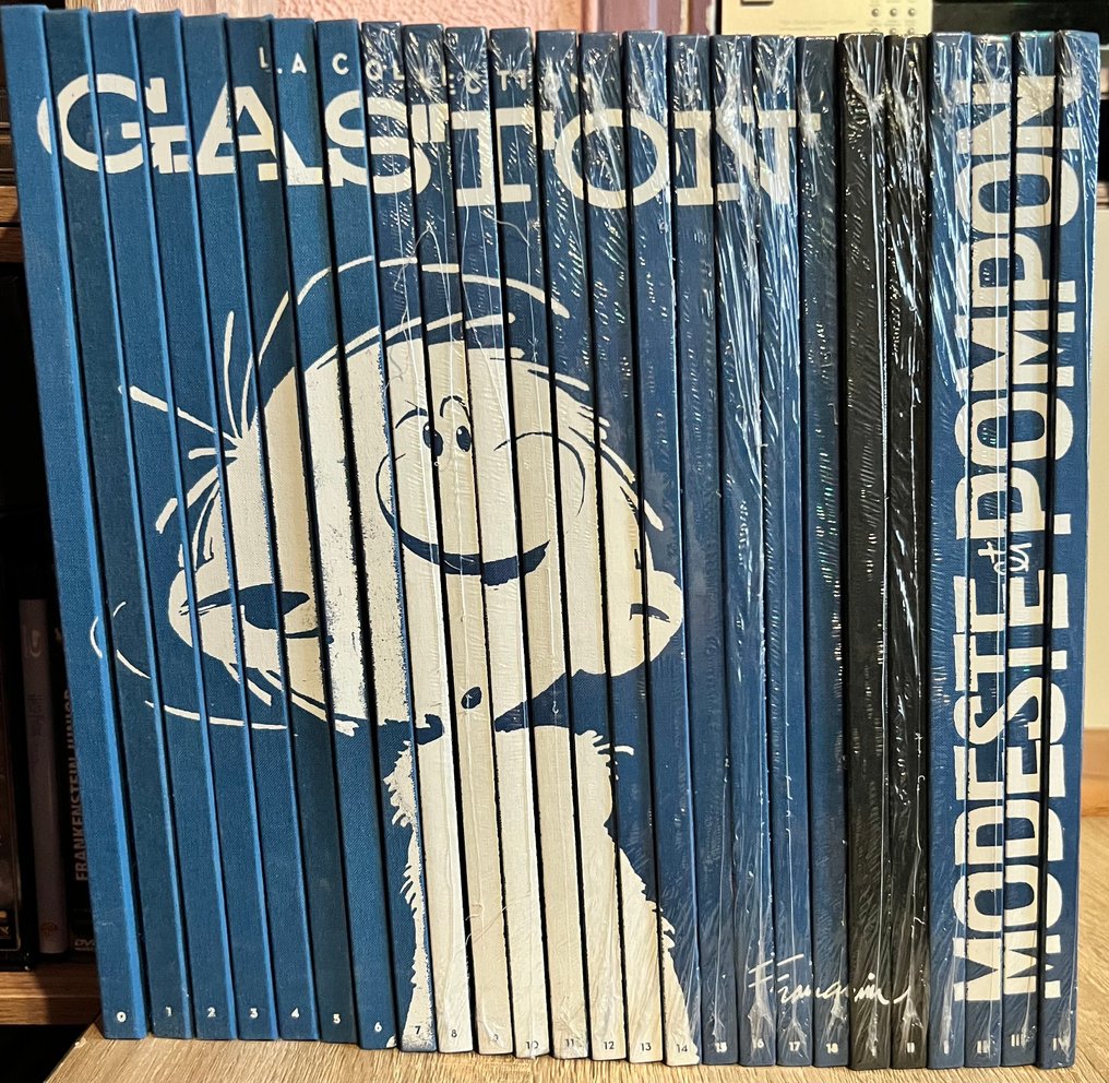 Franquin - Gaston / Idées Noires / Modeste et Pompon - Collection complète - 25x C - 25 Album - Limited edition - 2015 #1.0