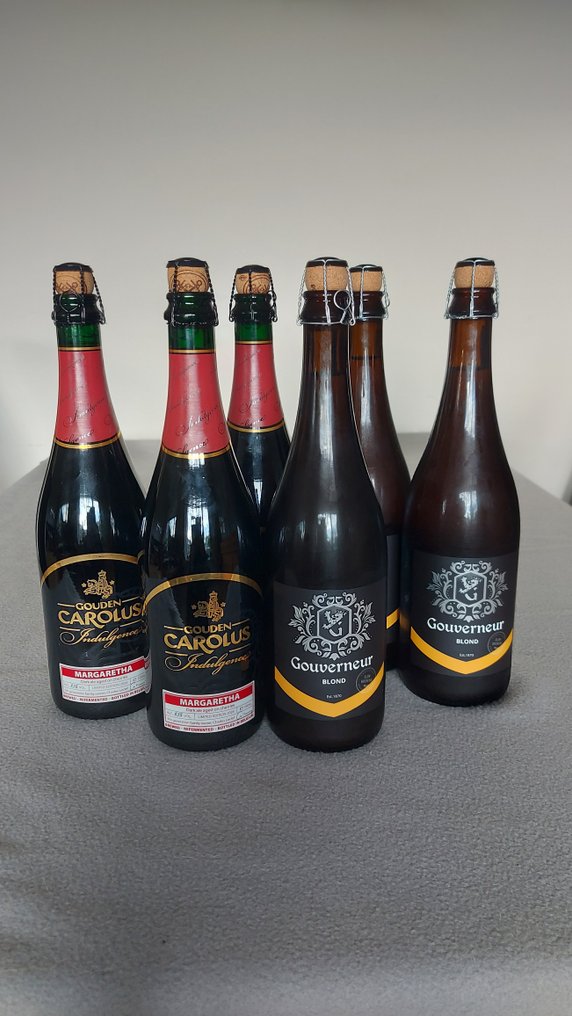 Het Anker - Indulgence Margaretha & Lindeboom Brewery Gouverneur Blond - 75cl -  6 bottles  #1.0