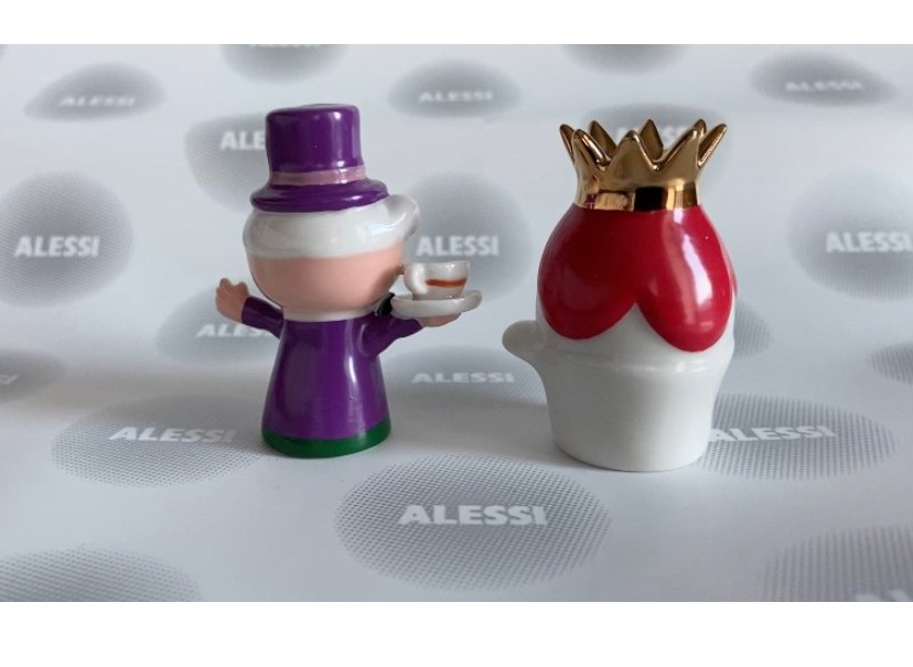 LPWK - Massimo Giacon - Nativity scene Alessi - AMGI47SET2 - The Mad Hatter and The Queen of Hearts - Porcelain #3.2