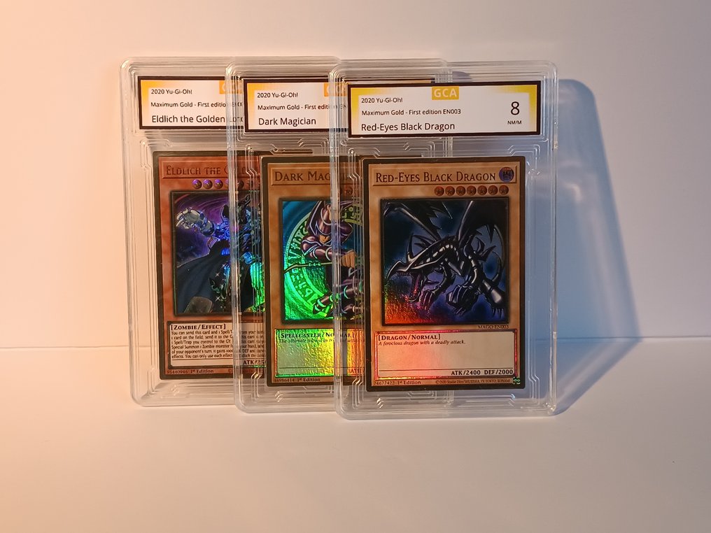 Konami - 3 Card - Yu-Gi-Oh! - 3x Maximum Gold cards (Yugioh) #1.0