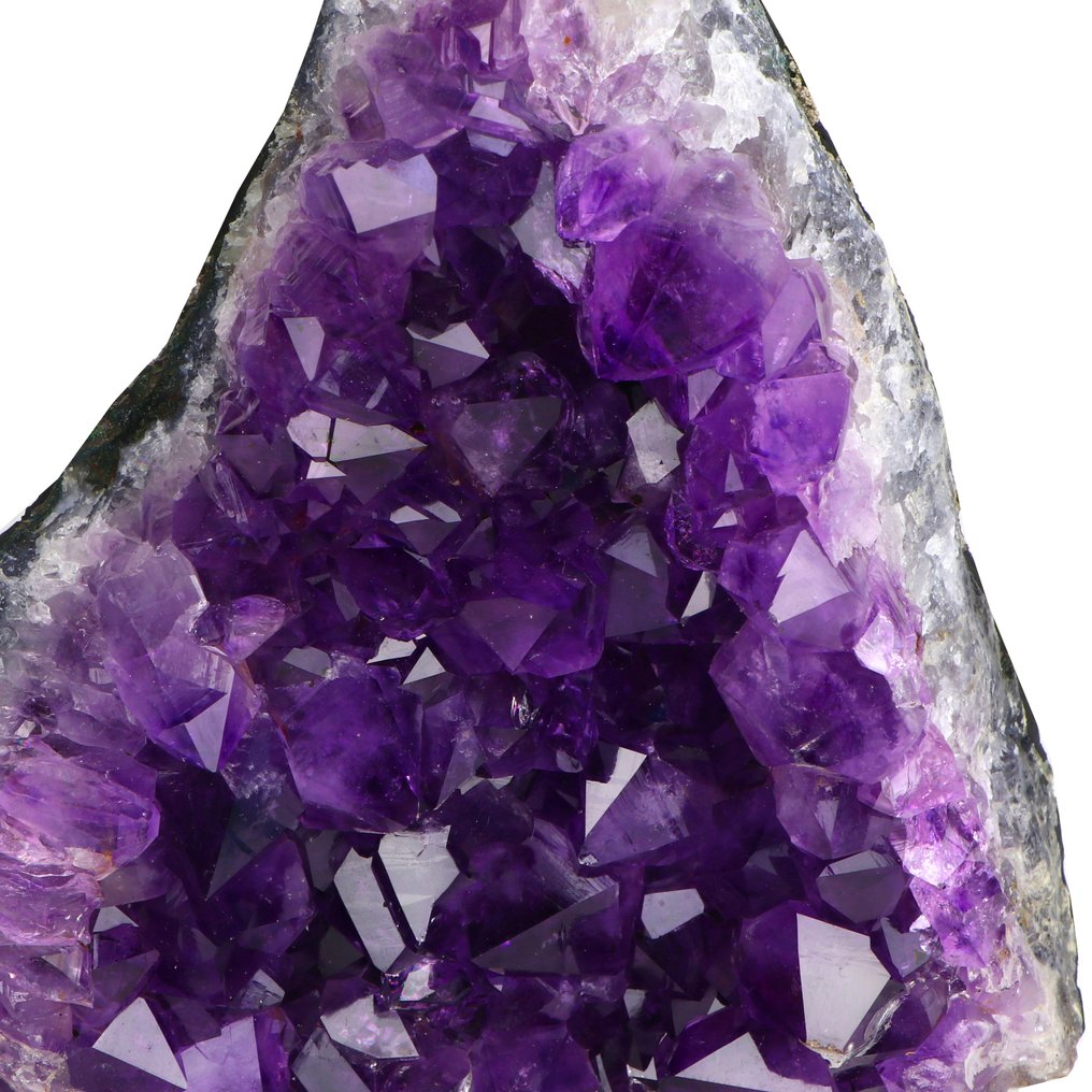 Vivid Amethyst Geode - 16x15x9 cm- 2.4 kg #4.3