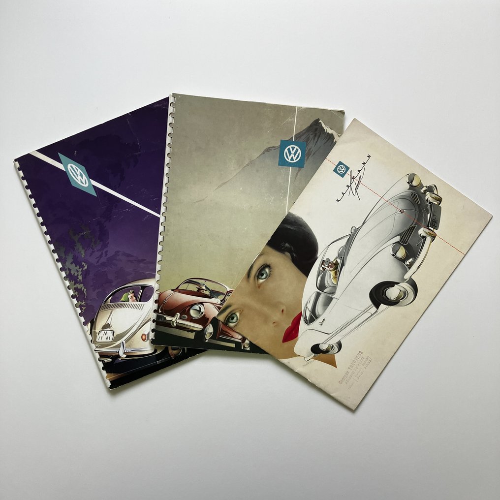 (FR) VW KARMANN-GHIA & BEETLE brochures - 1957-60 #1.0