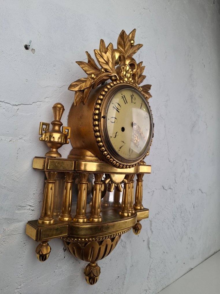 卡特尔时钟 -   木, 黄铜 - 1950-1960 #4.3