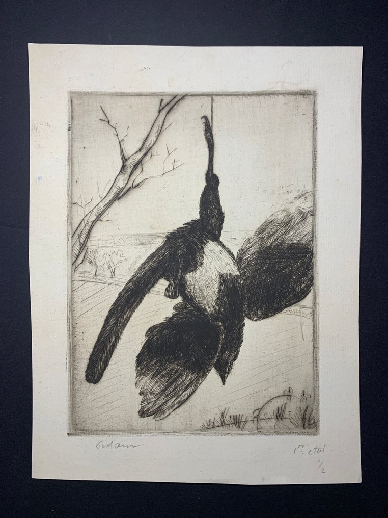 Jean Frélaut (1879-1954) - La pie morte #1.0