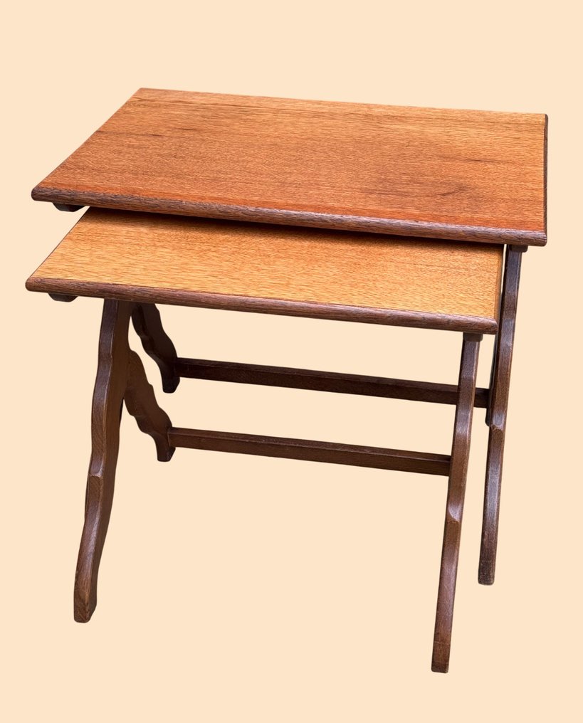 Bijzettafel (2) - Eik - Amsterdamse School #3.2