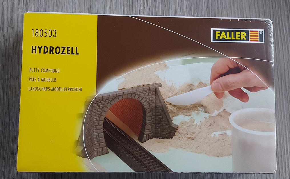 Faller H0 - 180503 - Model train building kits (2) - Landscape construction filler, originally sealed in foil #1.0