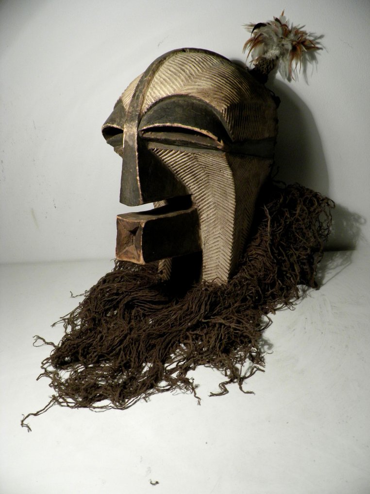 部落面具 - Kifwebe - Songye - 刚果民主共和国 #1.0