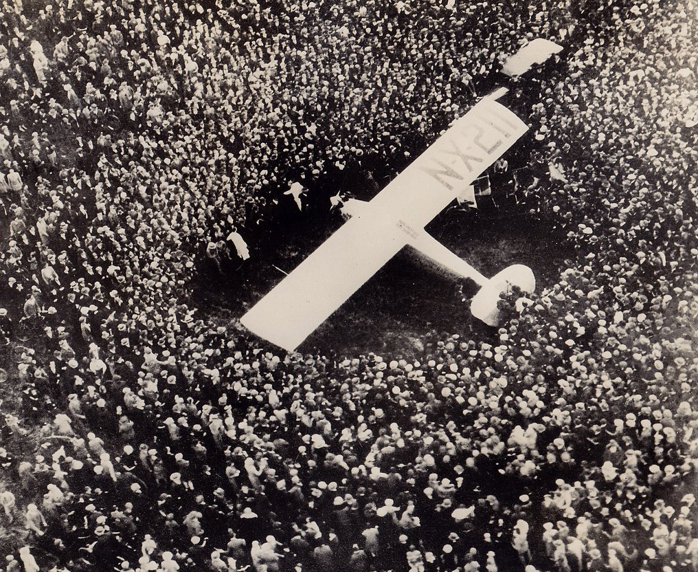 Pacific & Atlantic - Charles Lindbergh, Arrival in England. 1927 #3.2