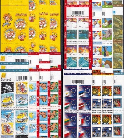 Belgique 2001/2006 - carnets de parti (valeur de affranchissement) - OBP/COB tussen B38 en B70 #1.0