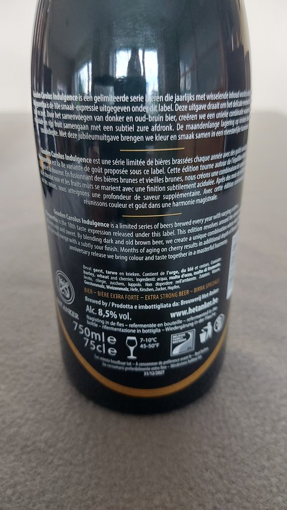 Het Anker - Indulgence Margaretha & Lindeboom Brewery Gouverneur Blond - 75cl -  6 bottles  #4.3
