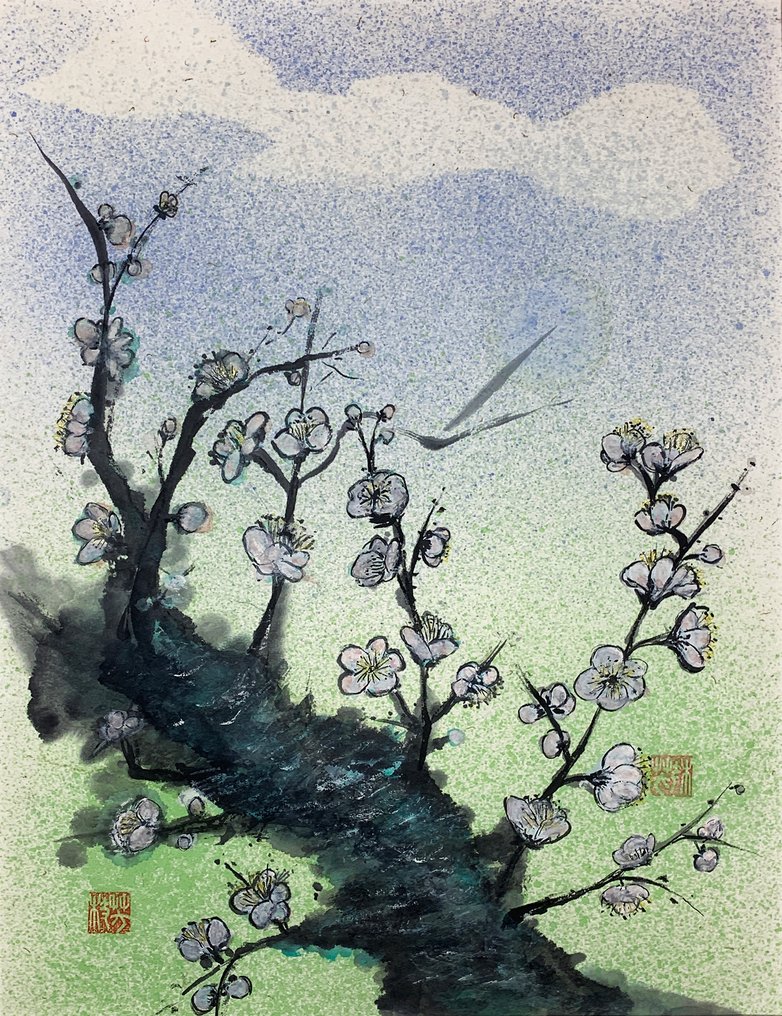 Ume-zu (梅図) - Anonymous - Japan  (No reserve price) #2.1