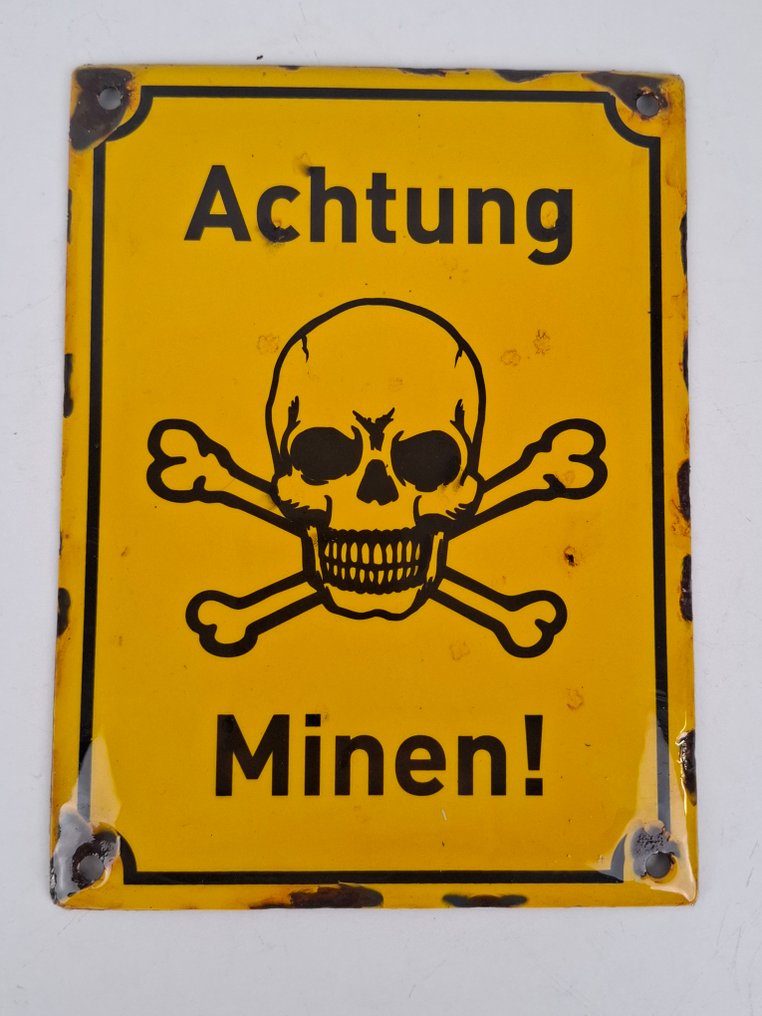 Enamel plate - Steel #1.0