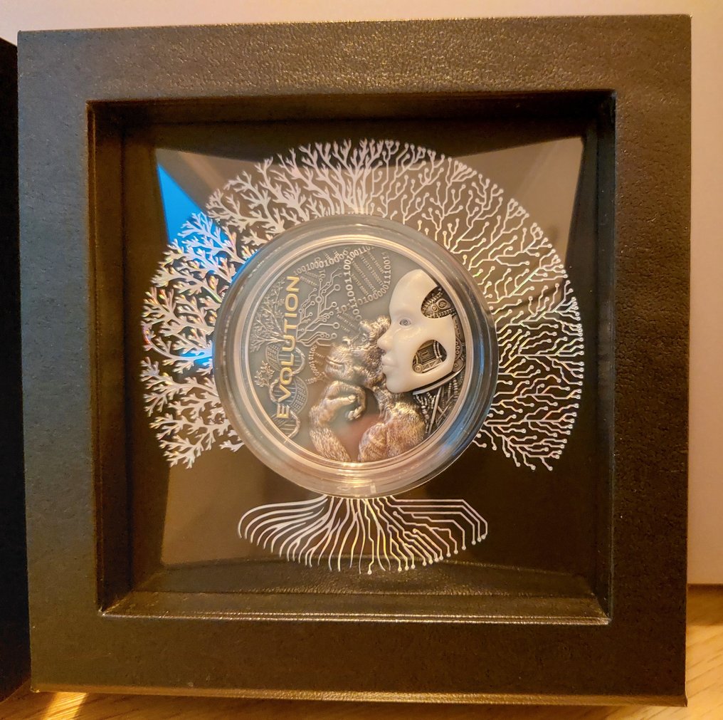 Niue. 5 Dollars 2022 EVOLUTION, 2 oz #1.0