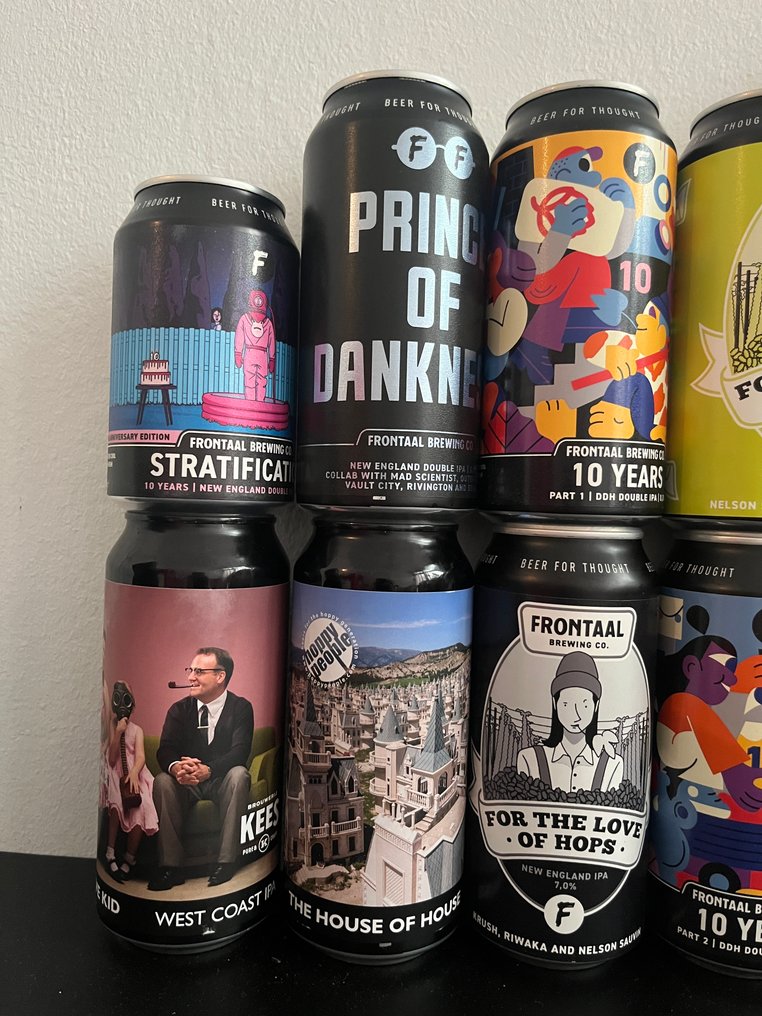 Frontaal - Birre varie - vedi descrizione - 33cl & 44cl -  18 bottiglie  #1.0