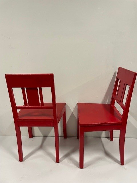 Szék (2) - Fa - 2 antik svéd szék #3.2