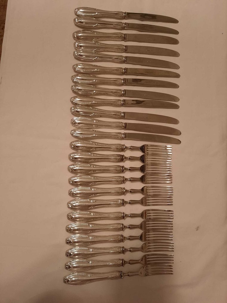 Serviciu de cină (24) - Placat cu argint, Oțel #2.1