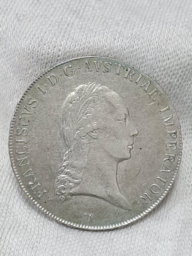 意大利，伦巴第-维内蒂亚王国 约瑟夫一世. Tallero 1818 #1.0