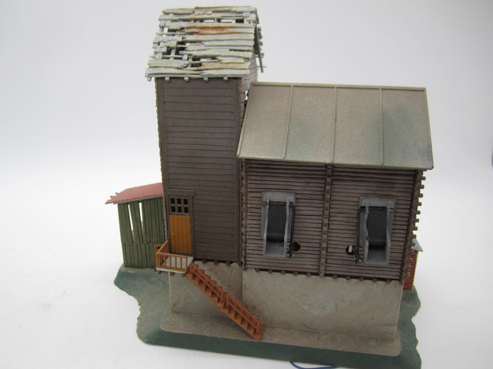 Faller, Vollmer H0 - 288/5610/5612/5723 - Machete tren (10) - 10 clădiri legate de producția de lemn și instalație de depozitare. #1.0