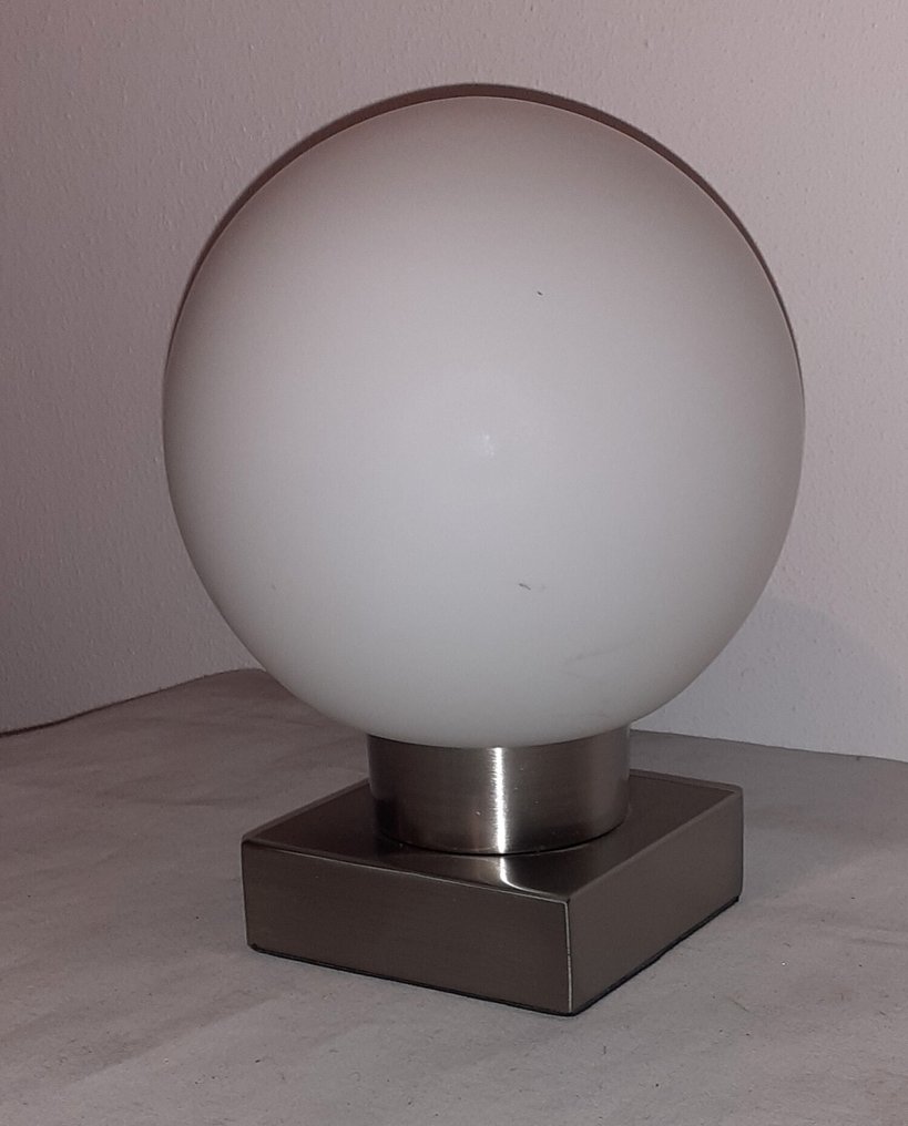 Eseo - 台灯 - 触控球房间灯 - 钢材和蛋白石/牛奶石玻璃 - 舞会房间灯 #3.2
