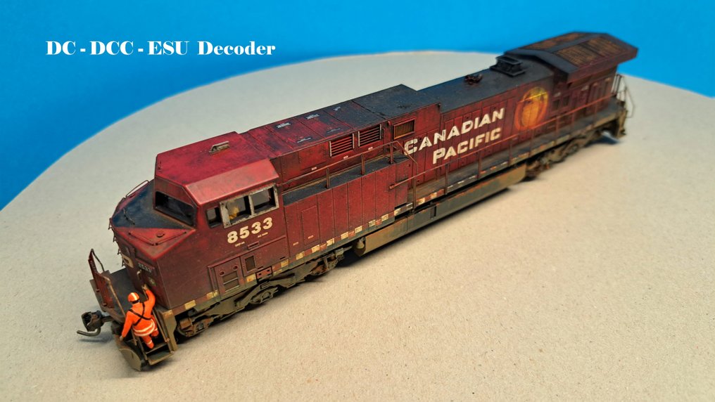 Athearn H0 - Model train (1) - DCC   Unique Weathering - Canadian Pacific #2.1