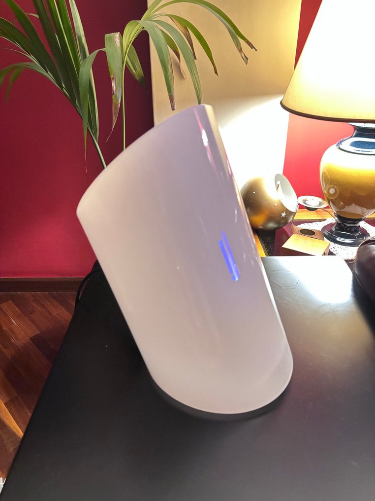 Artemide - Vico Magistretti - Lampe de table - Échange - Opaline #4.3