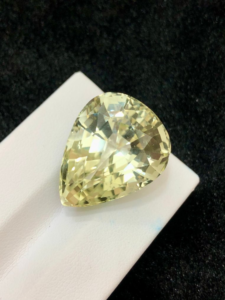 沒有保留價 - 1 pcs 黃色, 綠色 鋰輝石 - 39.67 ct - 國際有色寶石協會 (ICA GemLab) - 鋰輝石 #1.0