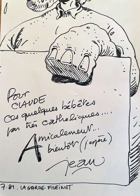 Jean Solé - Elephant Man - Dessin original dédicacé #3.2