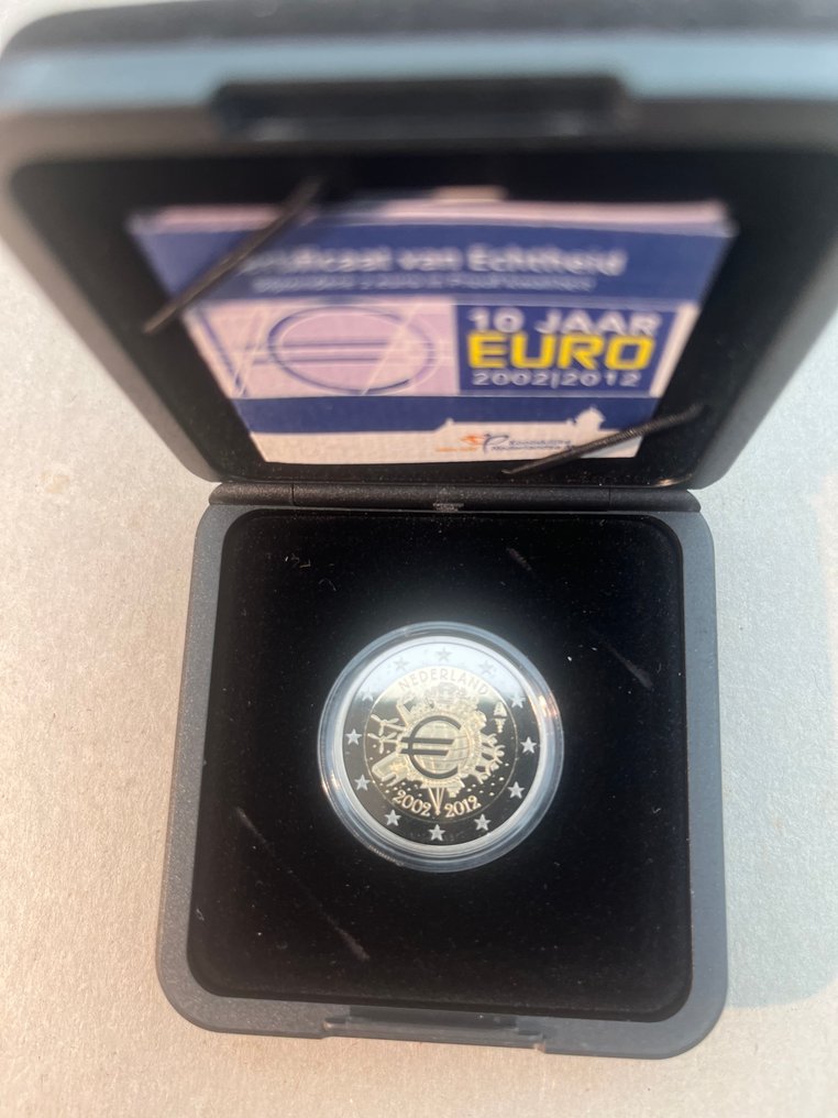Nederland. 2 Euro 2012/2022 (4 stuks) Proof  (Ingen reservasjonspris) #1.0