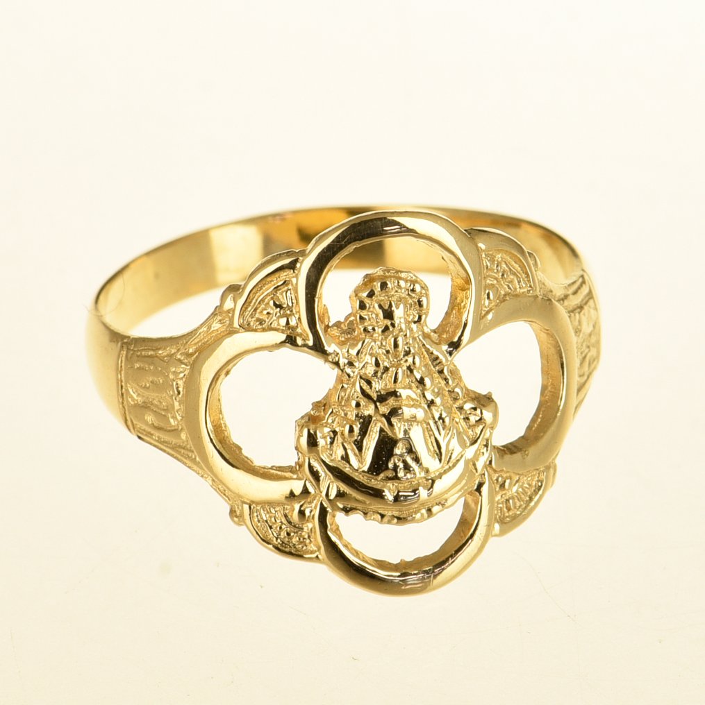 Ring - 18 kraat Gulguld #1.0