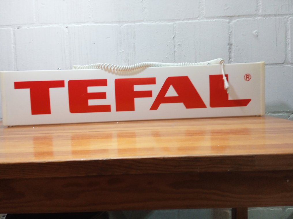 Tefal - Neonfény jel - Vintage reklám - Műanyag #3.2