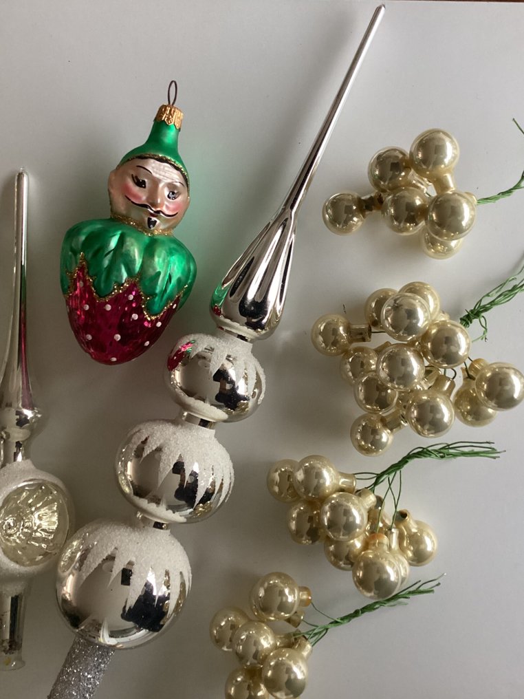 Julekuler (15) - Alt mulig - Glass - Vintage #4.3