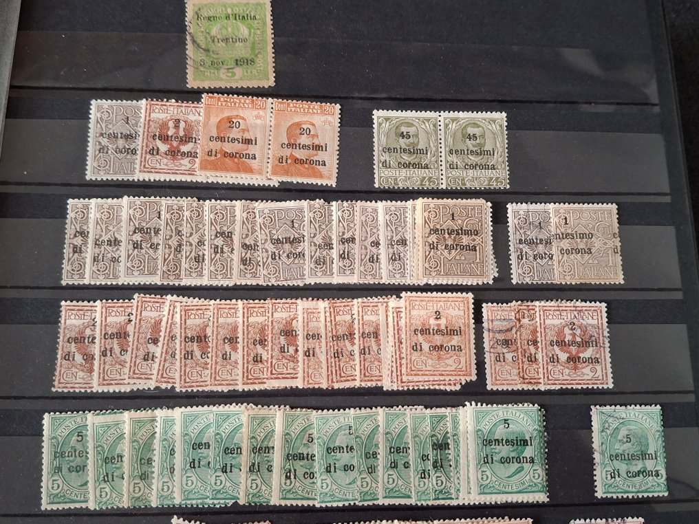 意大利 1919 - 意大利：的里雅斯特两个区域，达尔马提亚和威尼斯。 #4.3